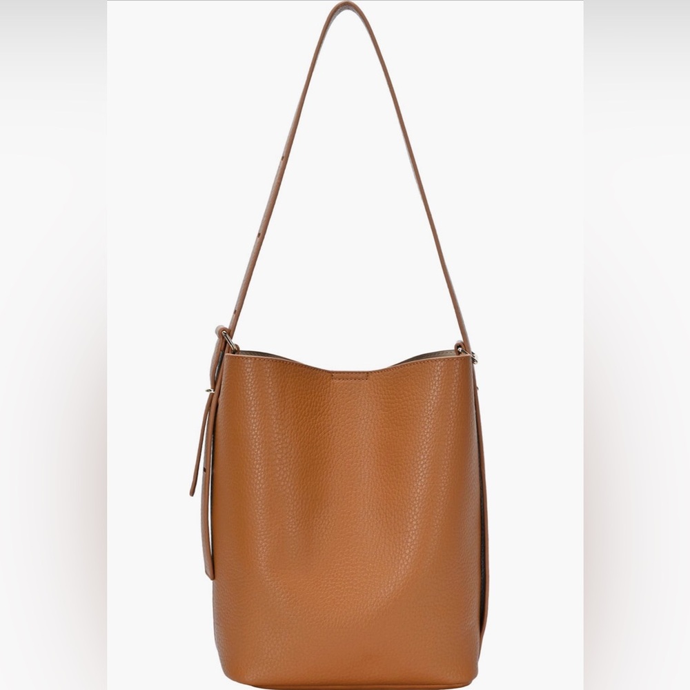 New Rachel Zoe Faux Leather Hobo Bag w/ Detachable Clutch